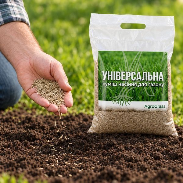 Универсальная газонная трава AgroGrass 2200 фото