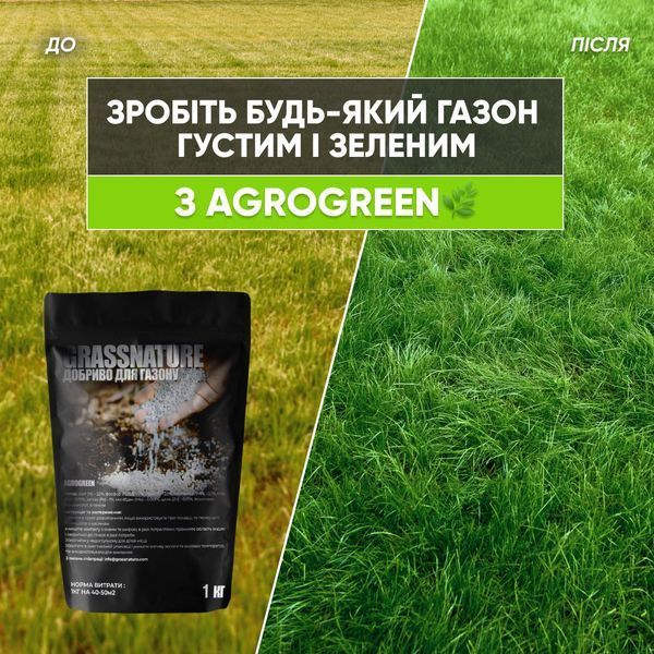 Удобрение для газона Весна-Лето GrassNature – для всех типов газона 1кг 1210 фото Удобрение для газона Весна-Лето GrassNature – для всех типов газона 1кг 1210 фото