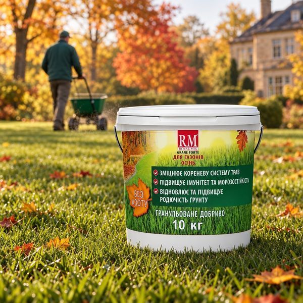 Осіннє добриво для газону Royal Mix Grane Forte 10 кг