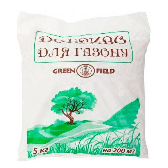 Удобрение для газона Green Field 5 кг 1216 фото Удобрение для газона Green Field 5 кг 1216 фото