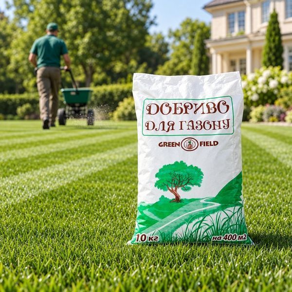 Добриво для газону Green Field 10 кг