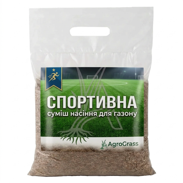 Спортивная газонная трава AgroGrass 500 г 2202 фото Спортивная газонная трава AgroGrass 500 г 2202 фото