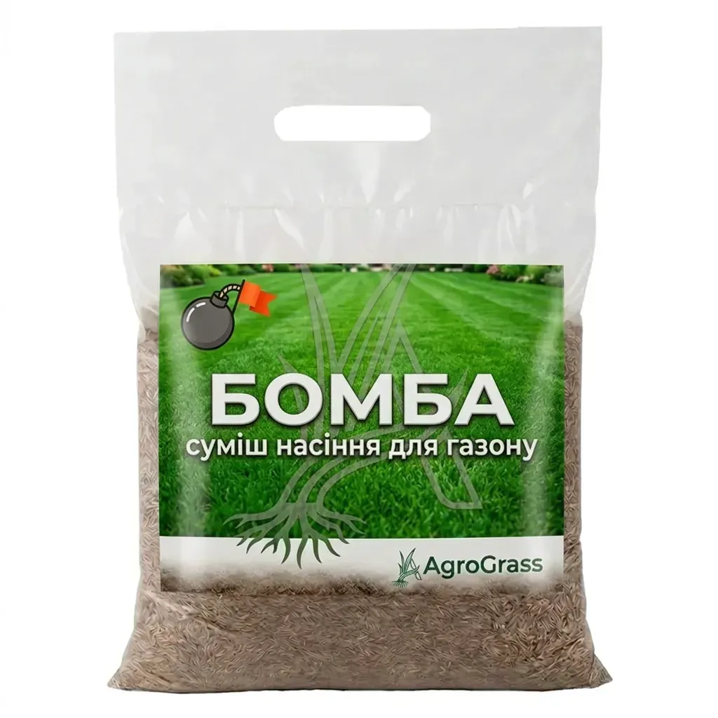 Газонная смесь БОМБА AgroGrass